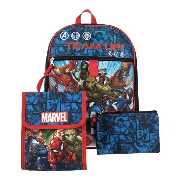 Bioworld Other - Bioworld Backpack Avengers 5 Piece Backpack Set